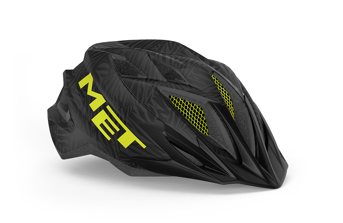 met cracker jack helmet black yellow