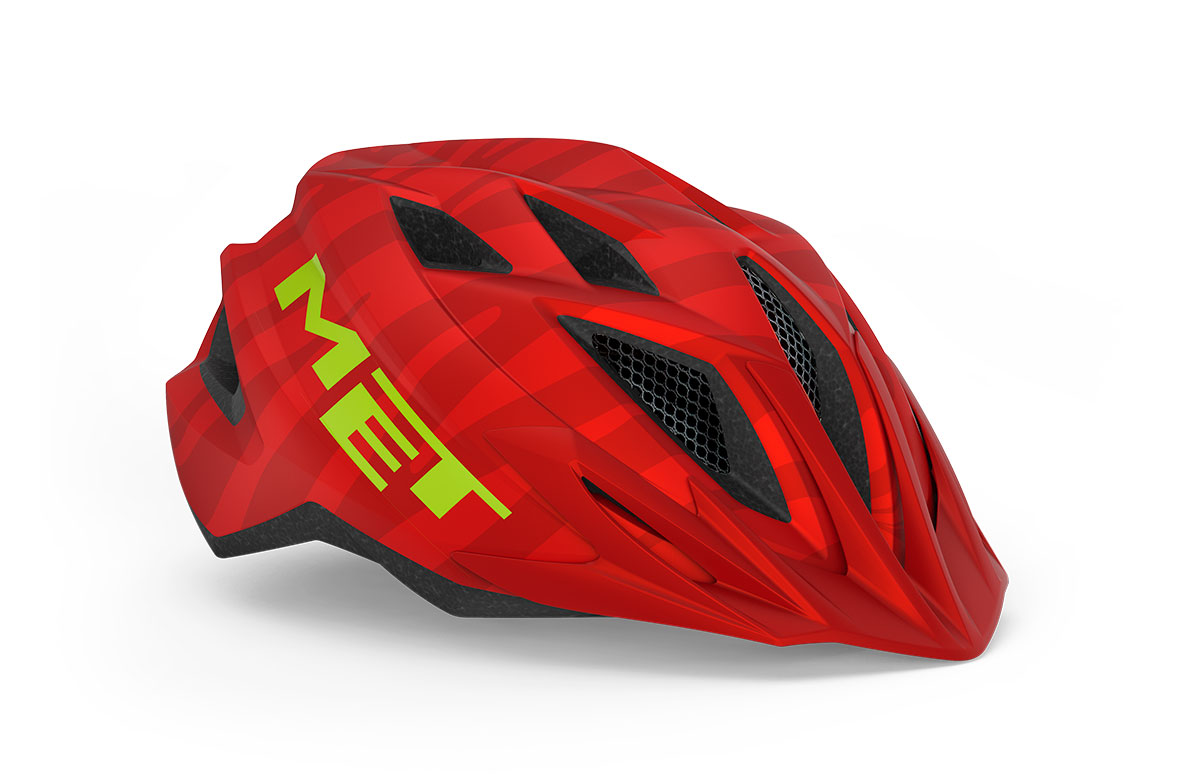 met cracker jack helmet red